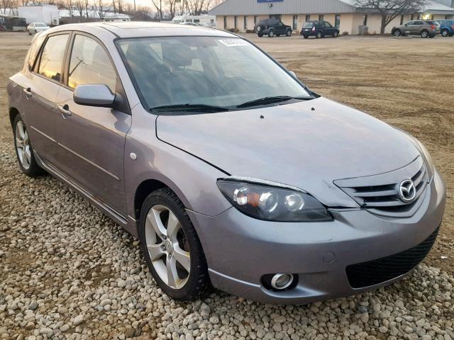 JM1BK143341130299 - 2004 MAZDA 3 HATCHBAC SILVER photo 1