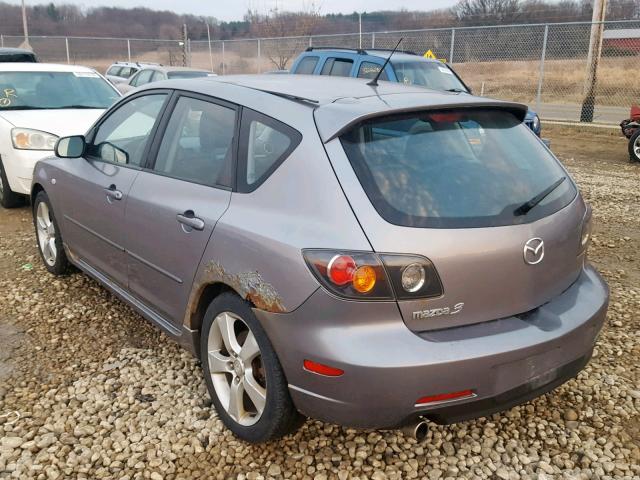 JM1BK143341130299 - 2004 MAZDA 3 HATCHBAC SILVER photo 3