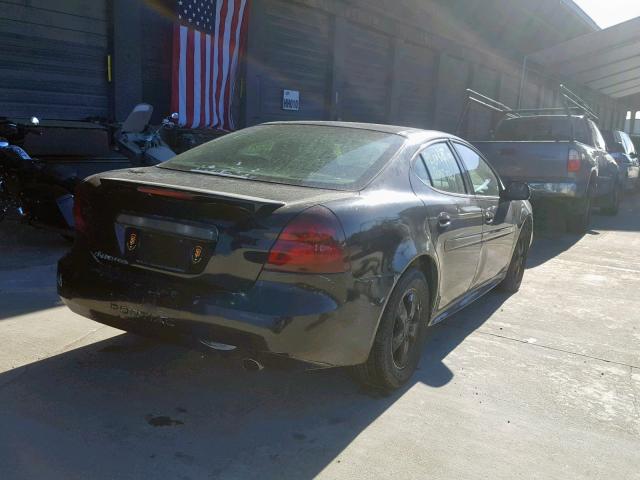 2G2WP552361291303 - 2006 PONTIAC GRAND PRIX შავი ფოტო 4
