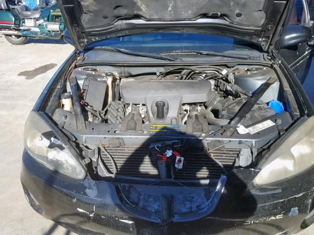 2G2WP552361291303 - 2006 PONTIAC GRAND PRIX შავი ფოტო 7