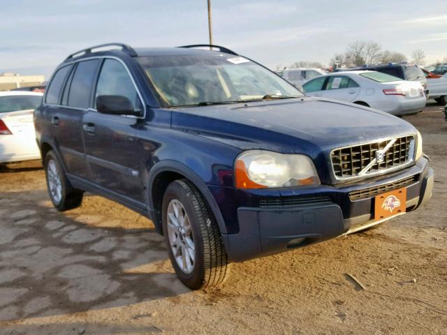 YV1CZ91HX41060826 - 2004 VOLVO XC90 T6 BLUE photo 1