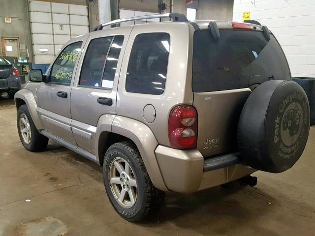 1J4GL58K85W712814 - 2005 JEEP LIBERTY LI GRAY photo 3