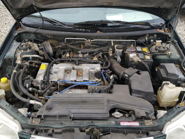 JM1BJ2218Y0221705 - 2000 MAZDA PROTEGE ES GREEN photo 7