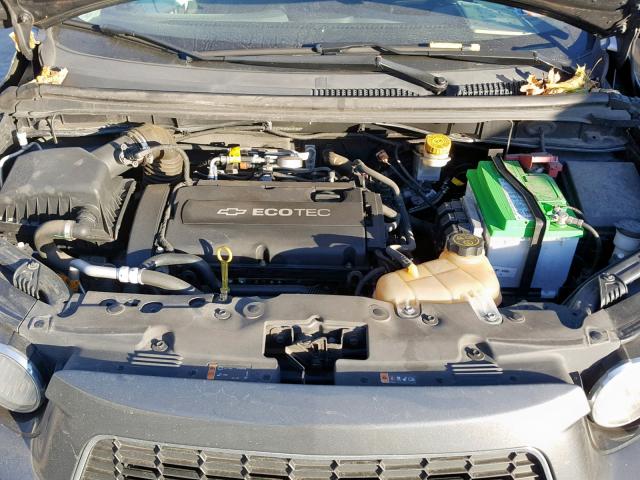 1G1JA5SG0D4123023 - 2013 CHEVROLET SONIC LS 灰色 照片 7