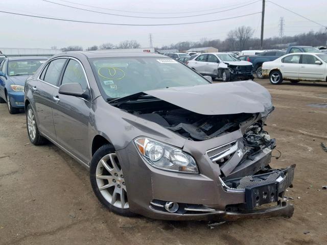 1G1ZE5E72A4112328 - 2010 CHEVROLET MALIBU LTZ GRAY photo 1