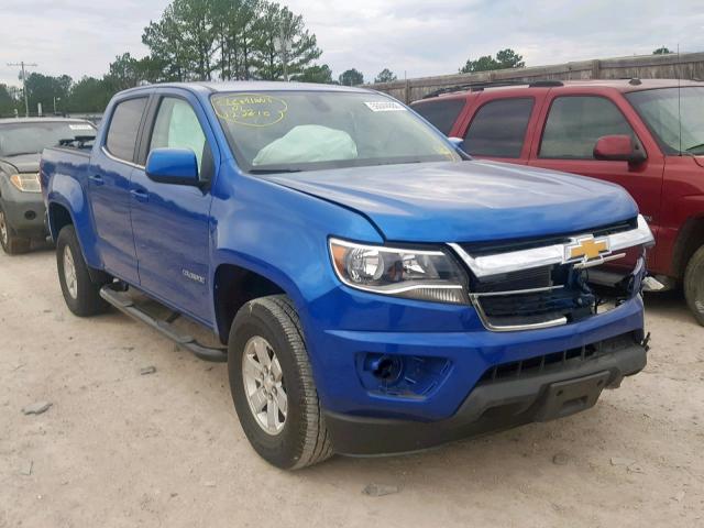 1GCGTBEN4J1129084 - 2018 CHEVROLET COLORADO BLUE photo 1