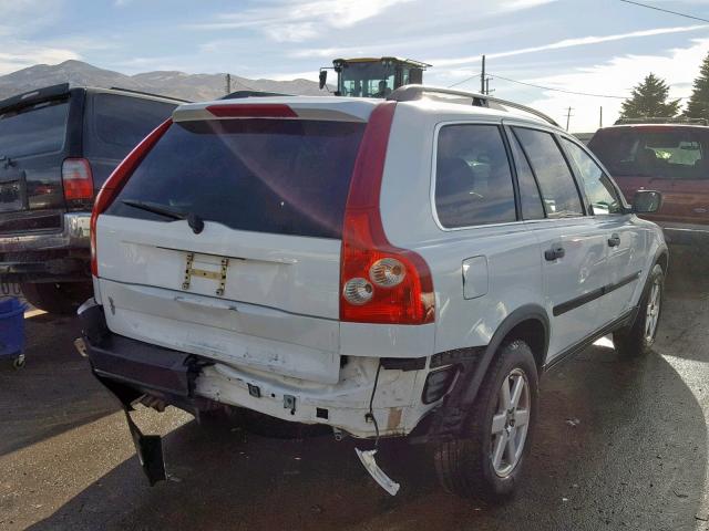 YV1CY592151218290 - 2005 VOLVO XC90 WHITE photo 4