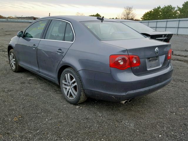 3VWDG71K96M634349 - 2006 VOLKSWAGEN JETTA 2.5 GRAY photo 3