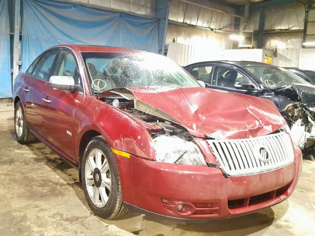 1MEHM42W28G604411 - 2008 MERCURY SABLE PREM MAROON photo 1