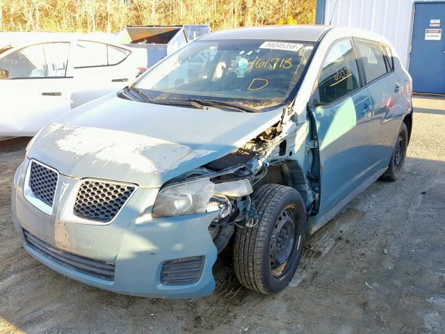 5Y2SP67079Z461718 - 2009 PONTIAC VIBE GREEN photo 2