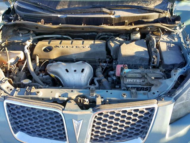 5Y2SP67079Z461718 - 2009 PONTIAC VIBE GREEN photo 7