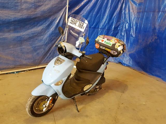 RFVPAC20981005316 - 2008 GENUINE SCOOTER CO. BUDDY 125 BLUE photo 2