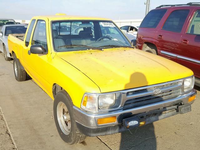 4TARN93P5SZ323296 - 1995 TOYOTA PICKUP 1/2 YELLOW photo 1