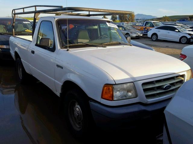 1FTYR10DX2PA69659 - 2002 FORD RANGER WHITE photo 1