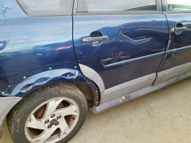 5Y2SL62894Z465433 - 2004 PONTIAC VIBE BLUE photo 9