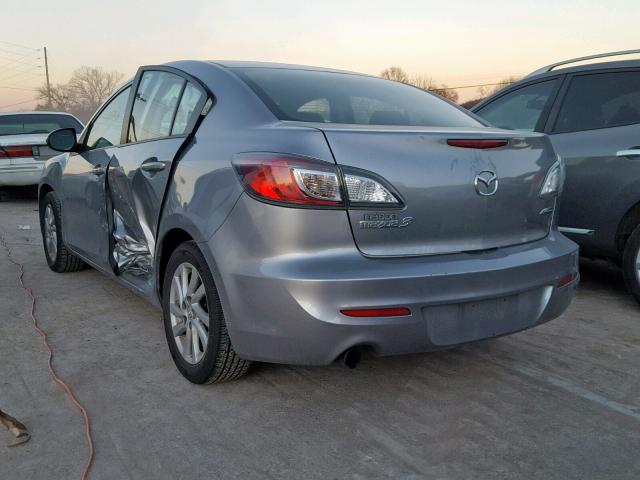 JM1BL1V78C1692521 - 2012 MAZDA 3 I BLUE photo 3