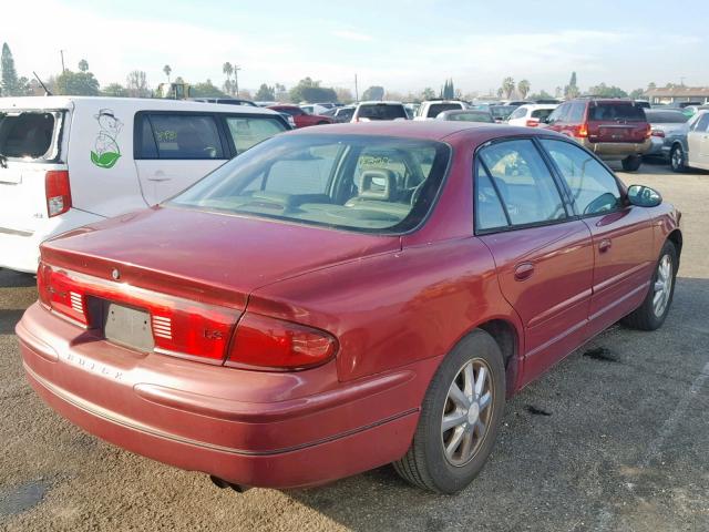 2G4WB52K031171125 - 2003 BUICK REGAL LS BURGUNDY photo 4