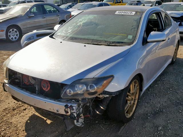 JTKDE167660111697 - 2006 TOYOTA SCION TC 银色 照片 2