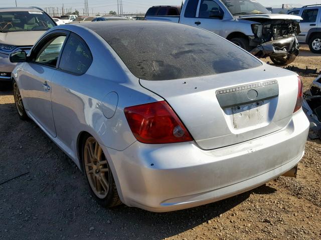 JTKDE167660111697 - 2006 TOYOTA SCION TC 银色 照片 3