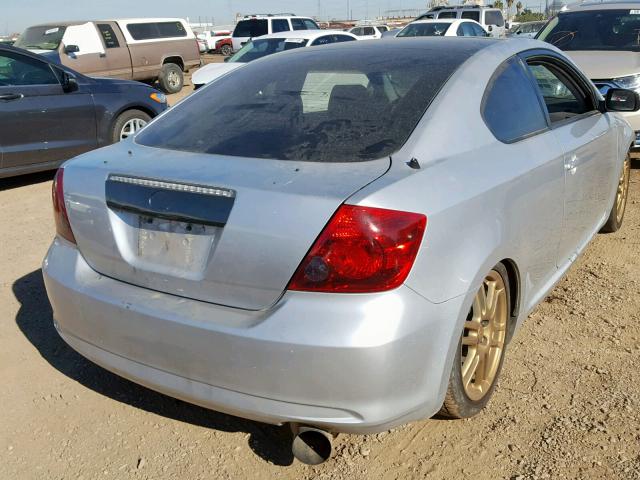 JTKDE167660111697 - 2006 TOYOTA SCION TC 银色 照片 4