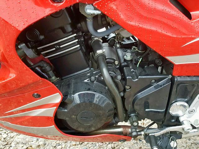 JKAEXMF1X7DA35699 - 2007 KAWASAKI EX250 F RED photo 7