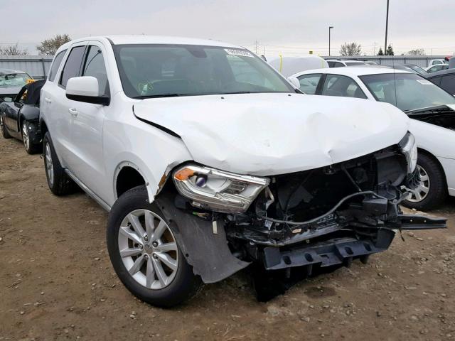 1C4RDHAG5EC466065 - 2014 DODGE DURANGO SX WHITE photo 1