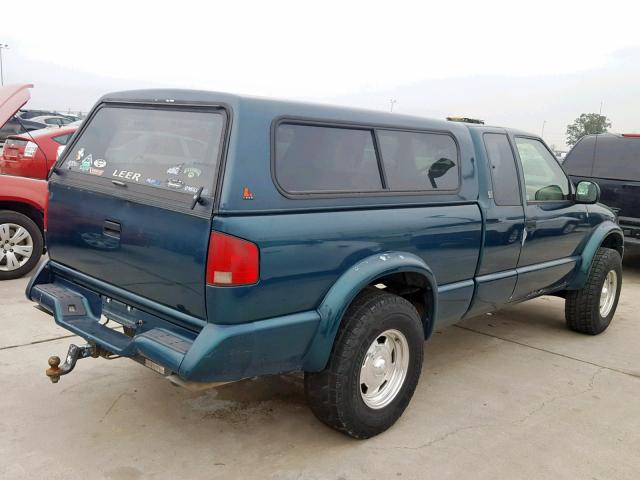 1GTCT19W0T8516219 - 1996 GMC SONOMA GREEN photo 4