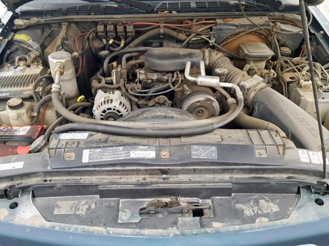 1GTCT19W0T8516219 - 1996 GMC SONOMA GREEN photo 7