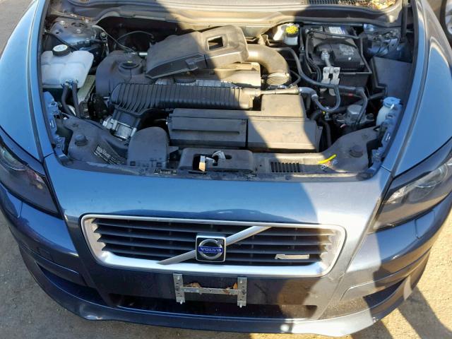 YV1MK672592145116 - 2009 VOLVO C30 T5 BLUE photo 7