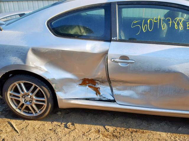 JTKDE177960099382 - 2006 TOYOTA SCION TC Gümüş foto 9