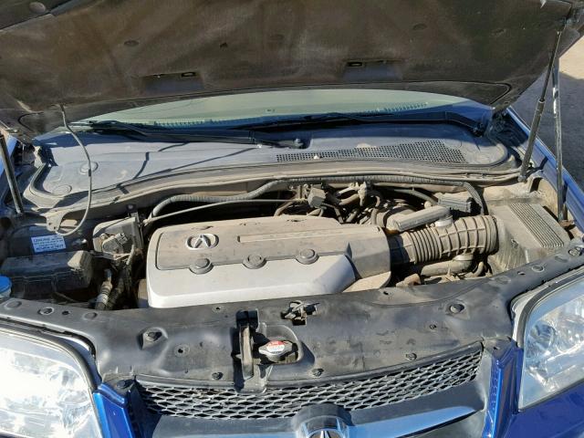 2HNYD18983H519307 - 2003 ACURA MDX TOURIN BLUE photo 7