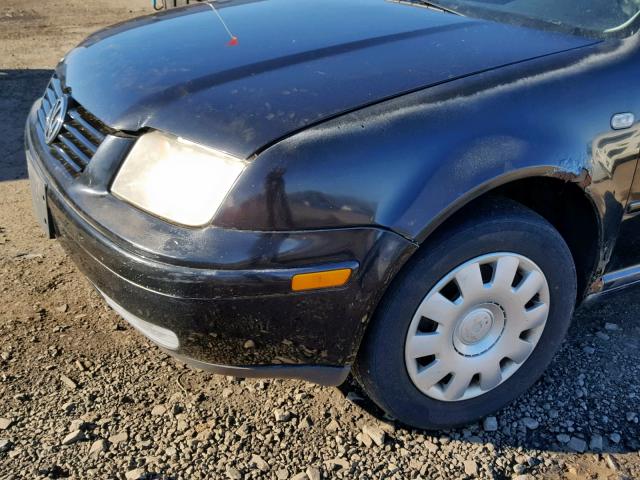 WVWRK61J23W092211 - 2003 VOLKSWAGEN JETTA GL BLACK photo 9