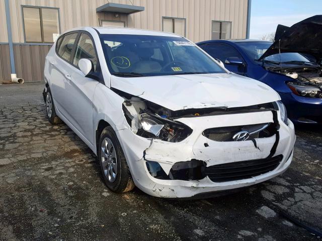 KMHCT5AE3HU341730 - 2017 HYUNDAI ACCENT SE WHITE photo 1