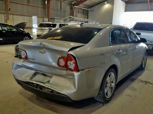 1G1ZD5EU7CF307356 - 2012 CHEVROLET MALIBU 2LT SILVER photo 4