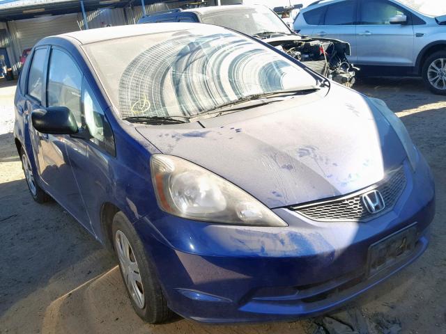 JHMGE88269C001930 - 2009 HONDA FIT BLUE photo 1