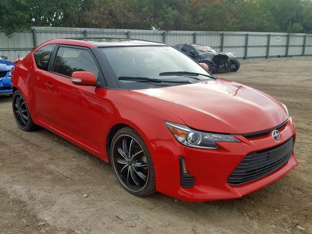 JTKJF5C78FJ001434 - 2015 TOYOTA SCION TC წითელი ფოტო 1