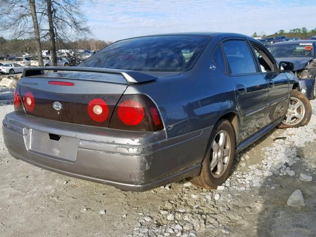 2G1WH52KX59257008 - 2005 CHEVROLET IMPALA LS GRAY photo 4