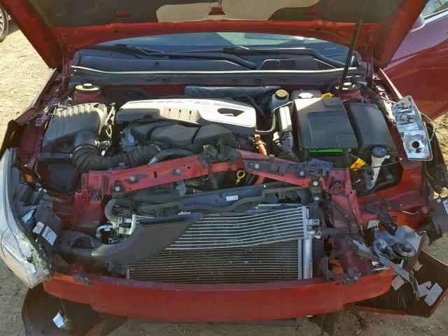 2G4GR5ER5C9207319 - 2012 BUICK REGAL RED photo 7