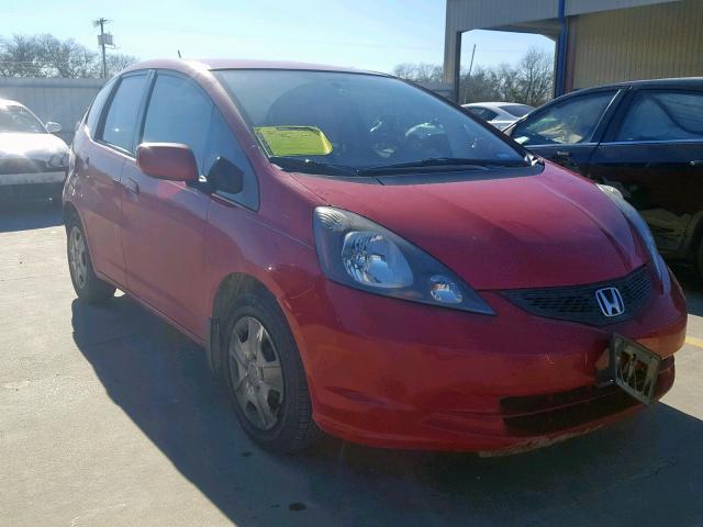 JHMGE8H34DC065756 - 2013 HONDA FIT RED photo 1