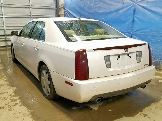 1G6DW677160219485 - 2006 CADILLAC STS WHITE photo 3