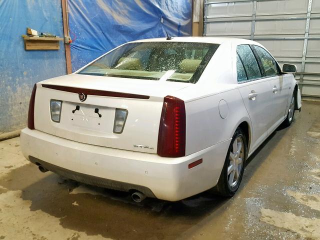 1G6DW677160219485 - 2006 CADILLAC STS WHITE photo 4