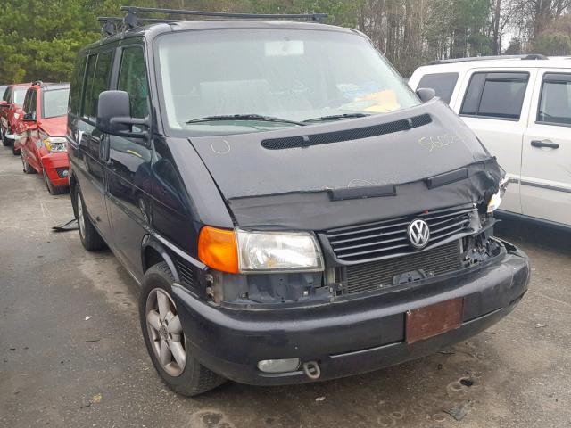 WV2MB47041H135513 - 2001 VOLKSWAGEN EUROVAN MV BLACK photo 1