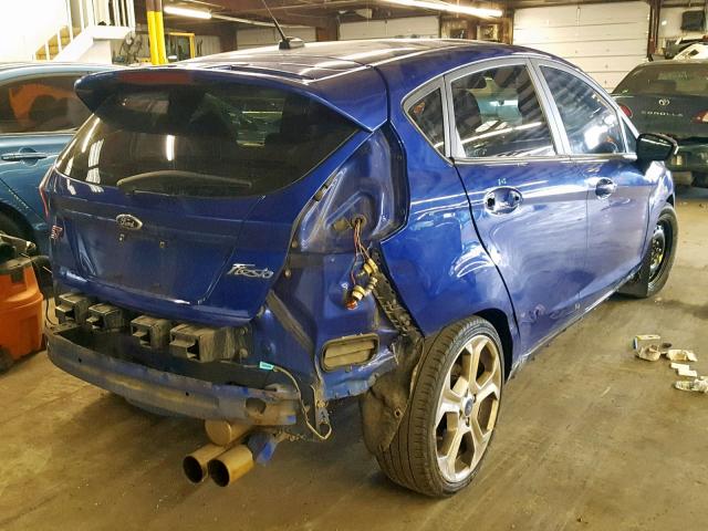 3FADP4GX5FM148356 - 2015 FORD FIESTA ST BLUE photo 4