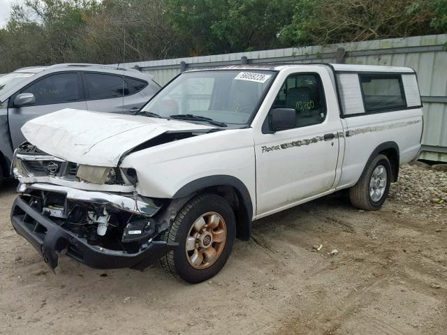 1N6DD21S1WC341767 - 1998 NISSAN FRONTIER X WHITE photo 2