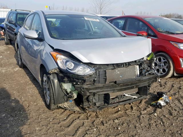 KMHD25LH9GU313301 - 2016 HYUNDAI ELANTRA GT SILVER photo 1