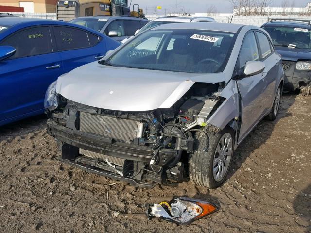 KMHD25LH9GU313301 - 2016 HYUNDAI ELANTRA GT SILVER photo 2