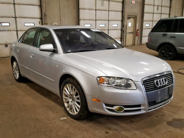 WAUDF78E86A062769 - 2006 AUDI A4 2.0T QU SILVER photo 1