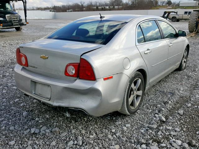 1G1ZC5E1XBF302336 - 2011 CHEVROLET MALIBU 1LT 银色 照片 4