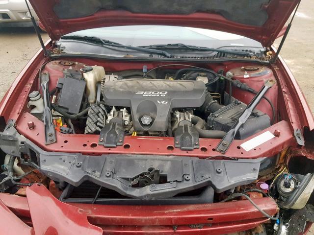 2G2WP522741236337 - 2004 PONTIAC GRAND PRIX 红色 照片 7