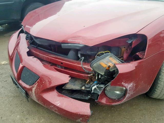 2G2WP522741236337 - 2004 PONTIAC GRAND PRIX 红色 照片 9